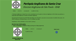 Desktop Screenshot of anglicanasantacruz.com.br
